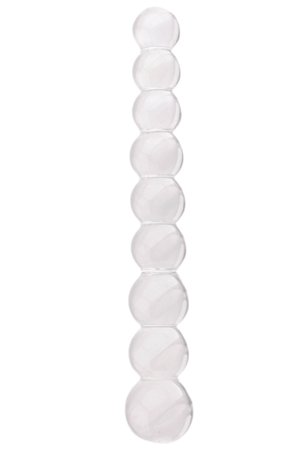 Chapelet Anal en Verre Transparent 1 dosette de lubrifiant — Pocket Pleasure