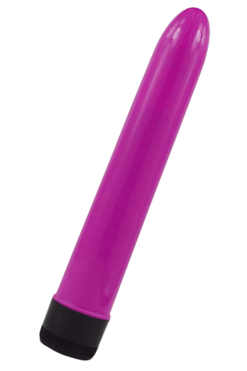 Vibromasseur Classique Violet 1 dosette de lubrifiant — Pocket Pleasure
