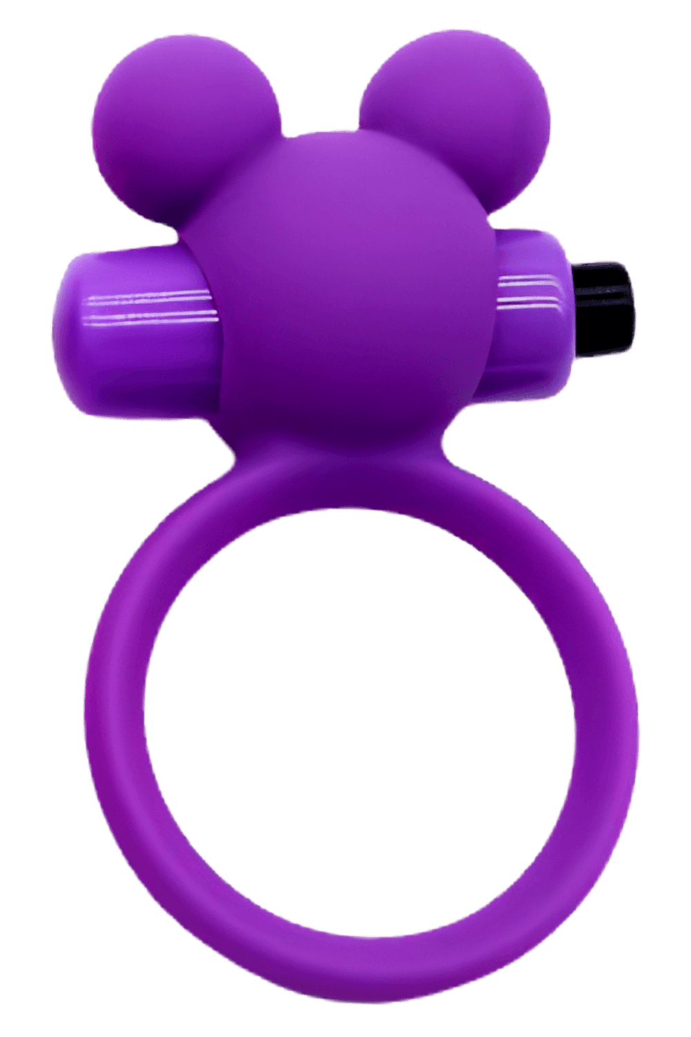 Anneau Vibrant Ourson Violet 1 dosette de lubrifiant — Pocket Pleasure