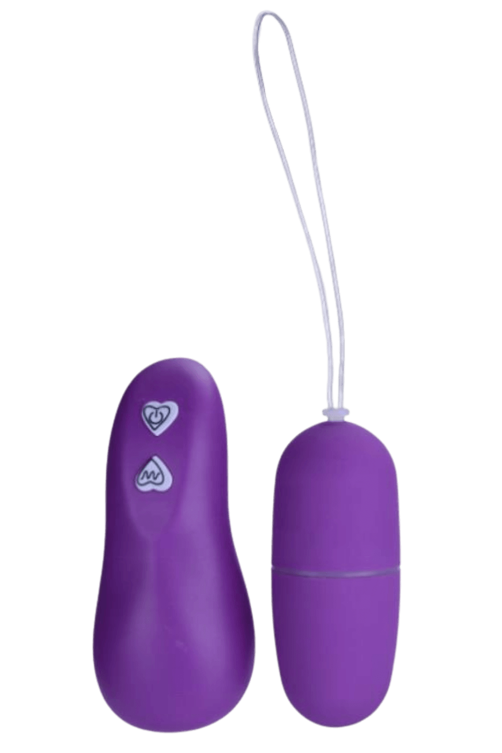 Œuf Vibrant Télécommandé 7 Vitesses Violet 1 dosette de lubrifiant — Pocket Pleasure