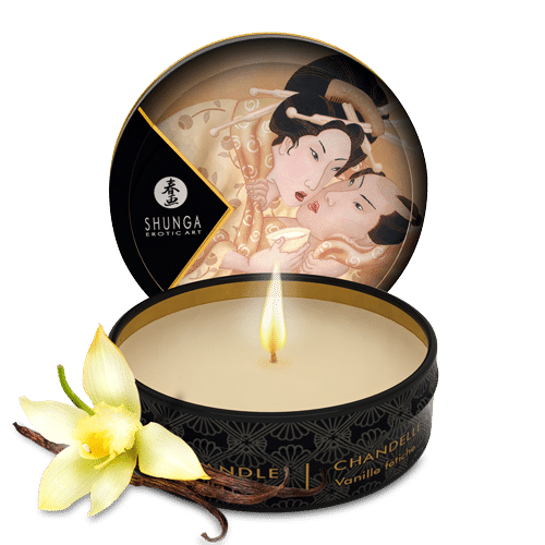 Mini bougie de massage – Désir Vanille