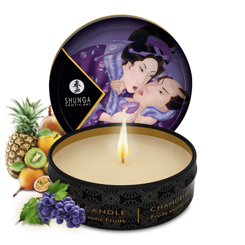 Mini bougie de massage – Libido Fruits exotiques