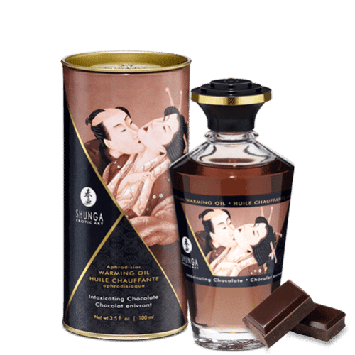 Huile chauffante aphrodisiaque – Chocolat enivrant 100ml