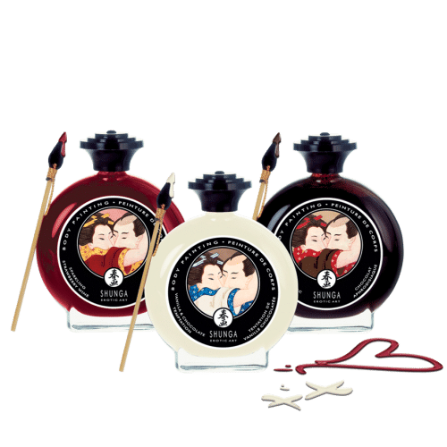 Peinture de corps embrassable – Chocolat blanc et Vanille