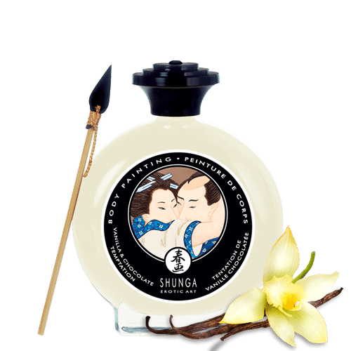 Peinture de corps embrassable – Chocolat blanc et Vanille