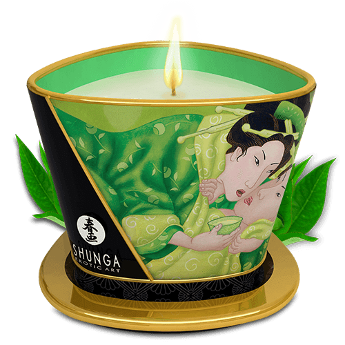Bougie de massage lueur et caresses – Zenitude Thé vert exotique