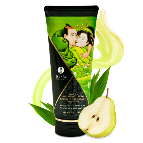 Crème de Massage délectable – Poire et Thé vert exotique
