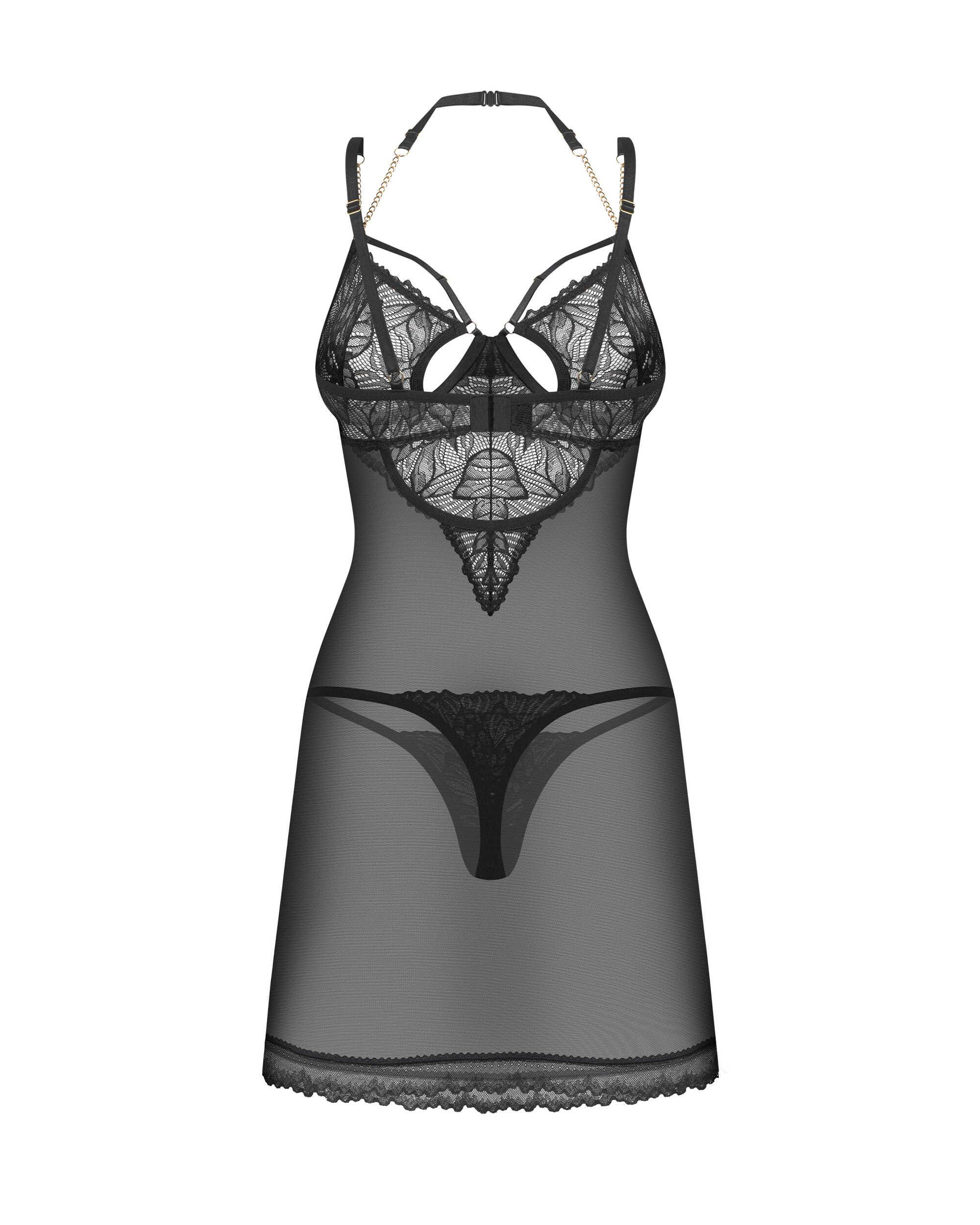 Matildea nuisette et string noir