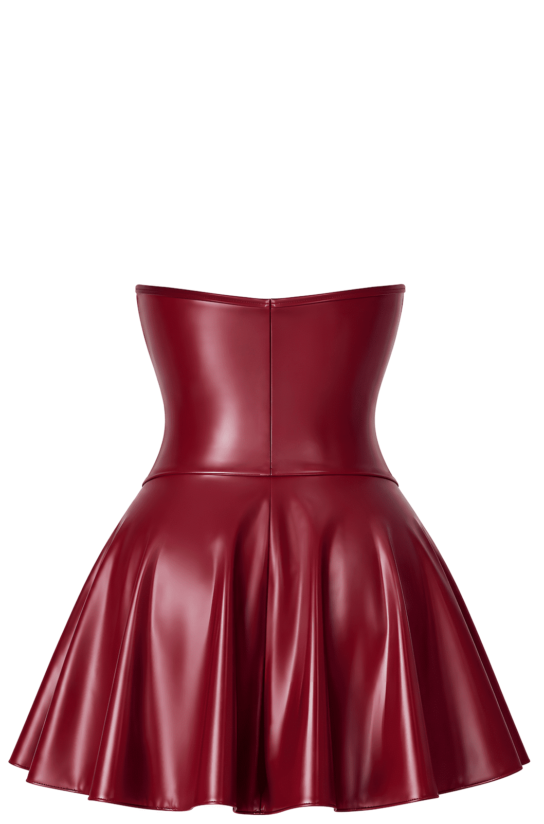 F397 Dark romance corset mini robe