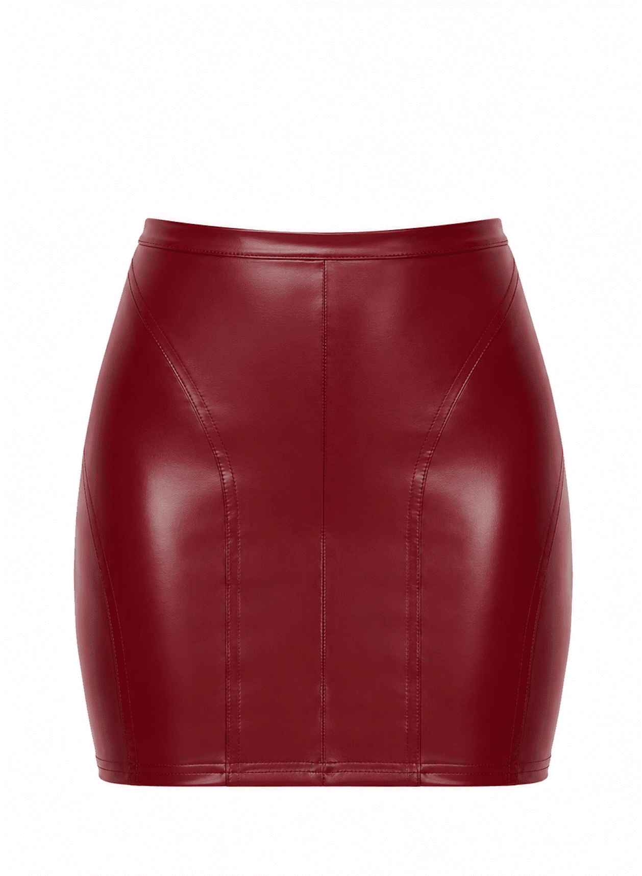 F399 Bordeaux affair Mini jupe