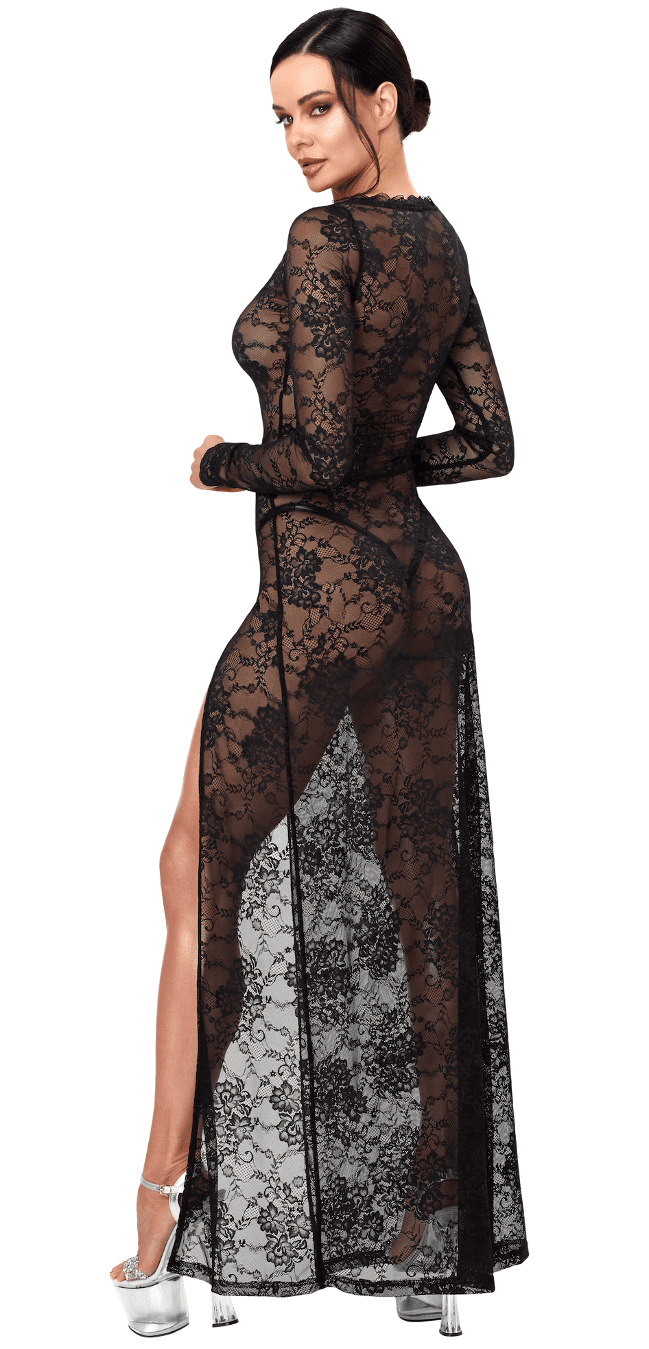 F405 One more kiss robe longue
