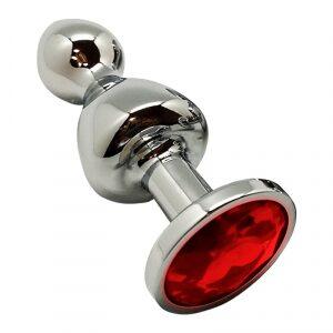 plug bijou lollypop rouge m