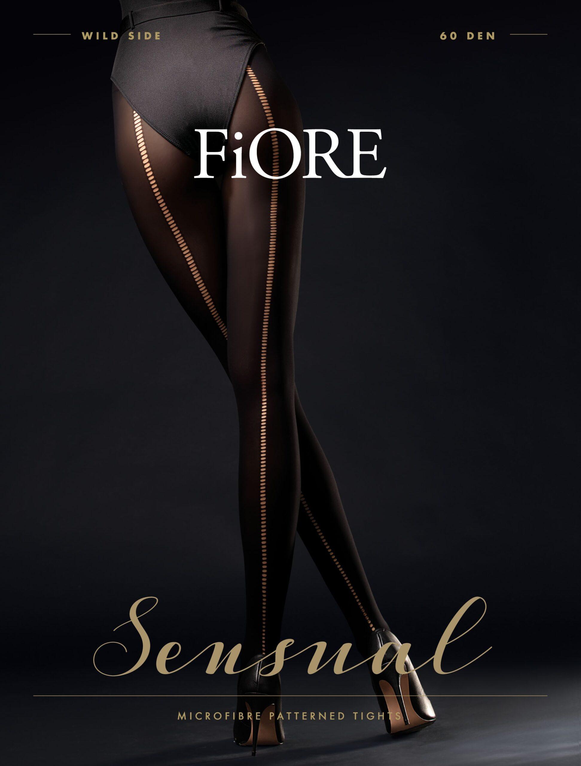 Wild Side Collants 60 DEN – Noir