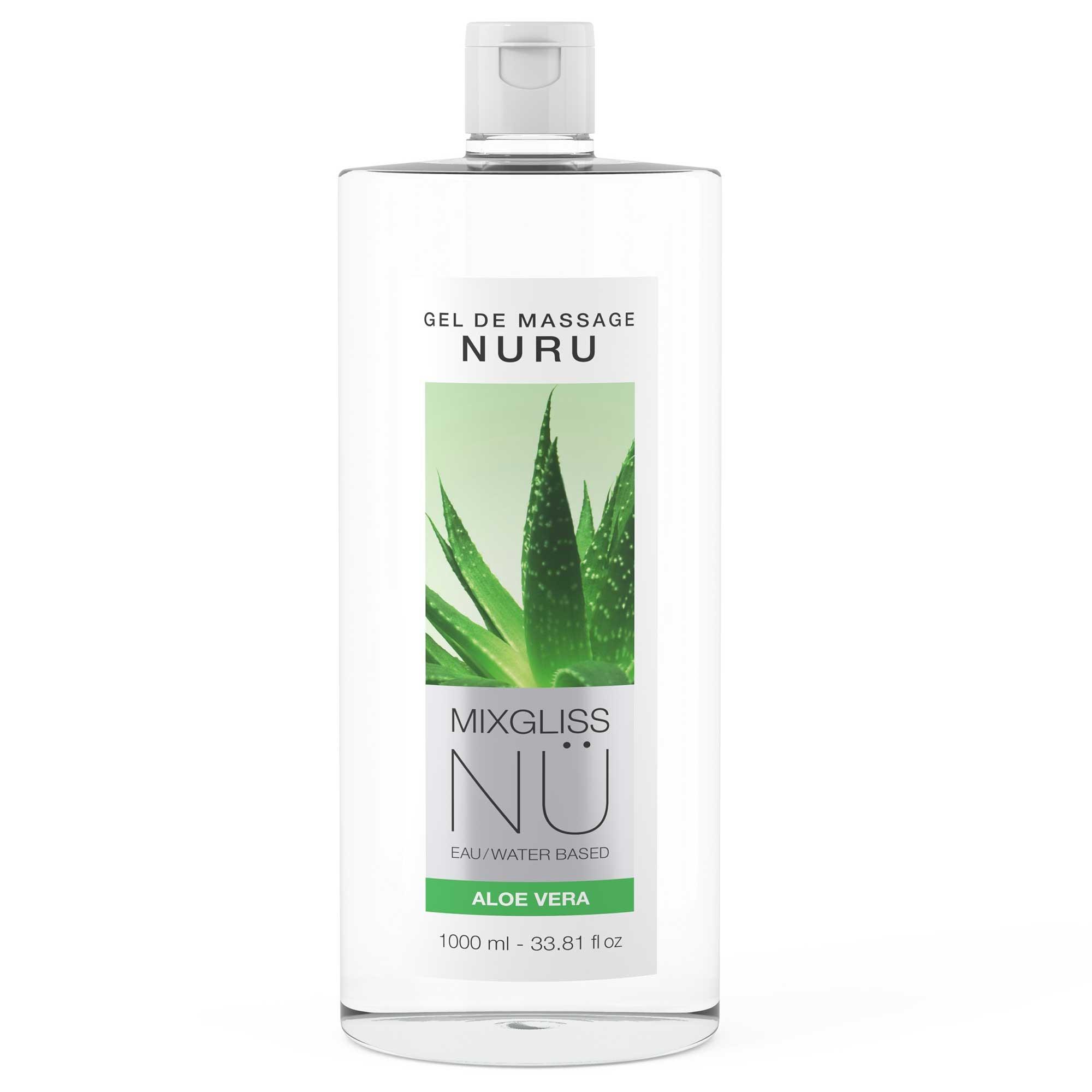 Mixgliss Gel de massage – NU Aloe Vera – 1000 ml