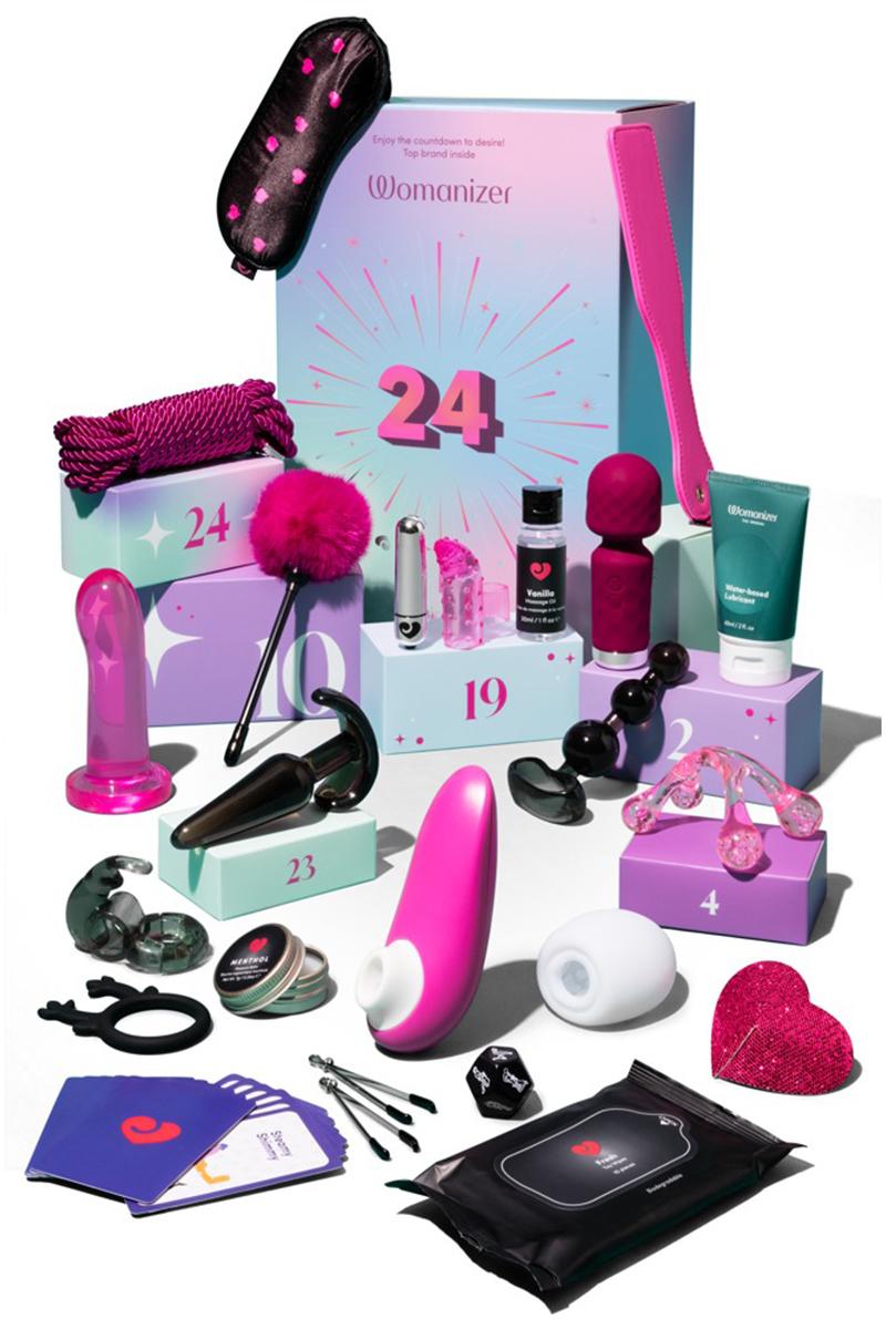 Calendrier de l'Avent Womanizer Enjoy 2026 avec 24 coffrets surprises