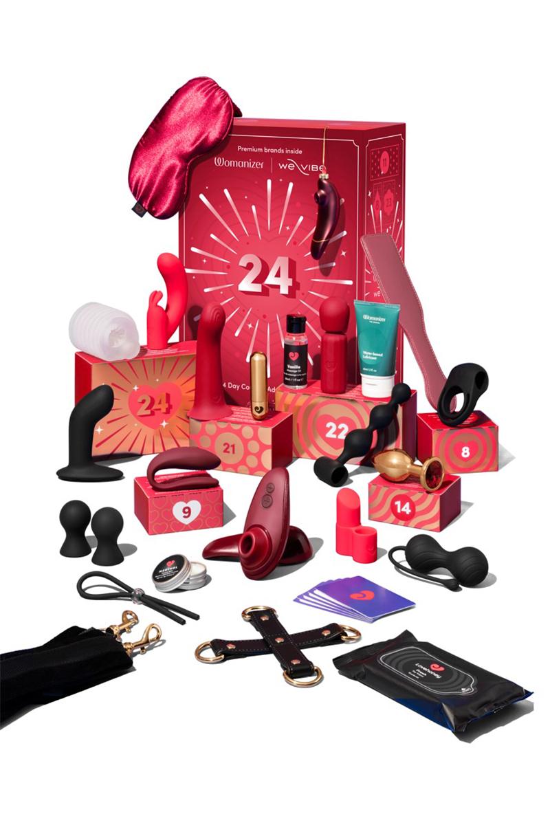 Calendrier de l'Avent Womanizer couple 2026 avec 24 coffrets surprises