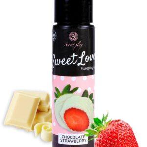Gel comestible Chocolat blanc et Fraise 3672 – 60 ml