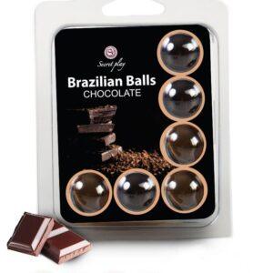 6 Brazilian Balls « Chocolat » 3386-1