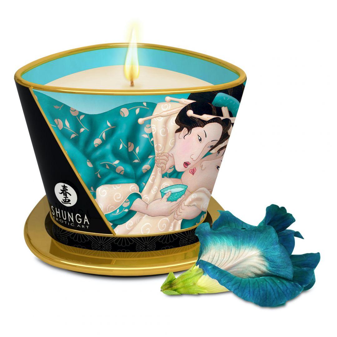 Bougie de massage lueur et caresses – Sensual Fleurs des îles