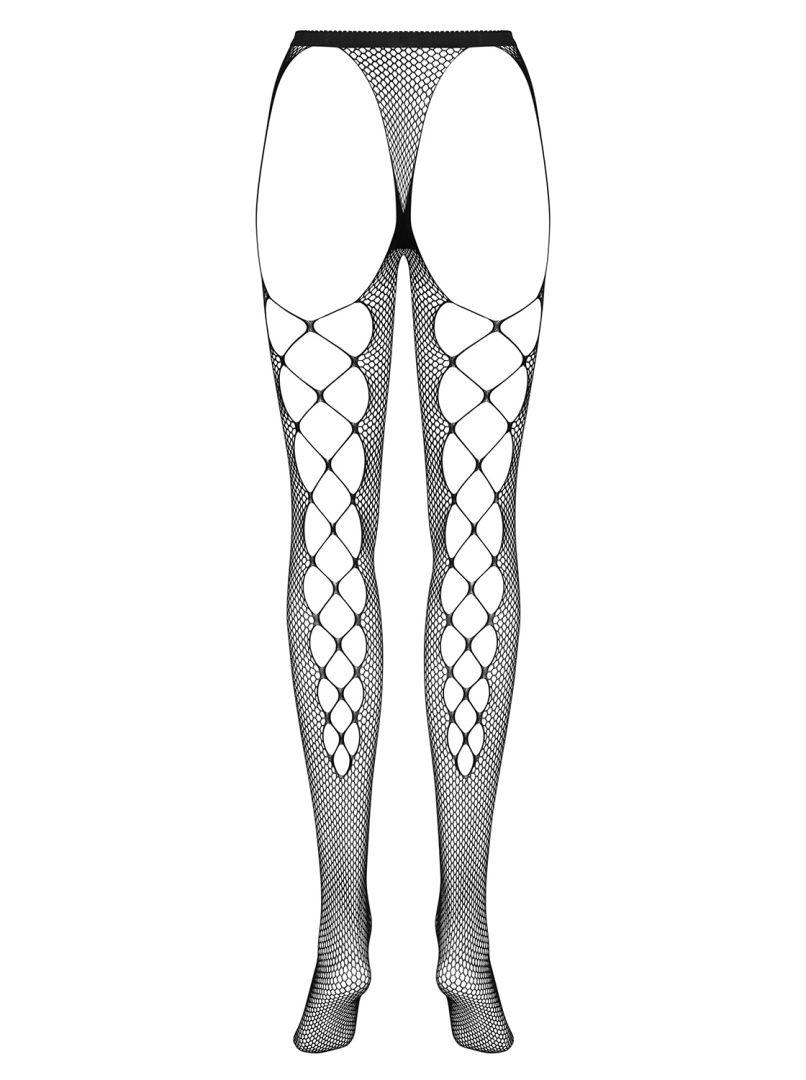 S233 Collants ouverts – Noir