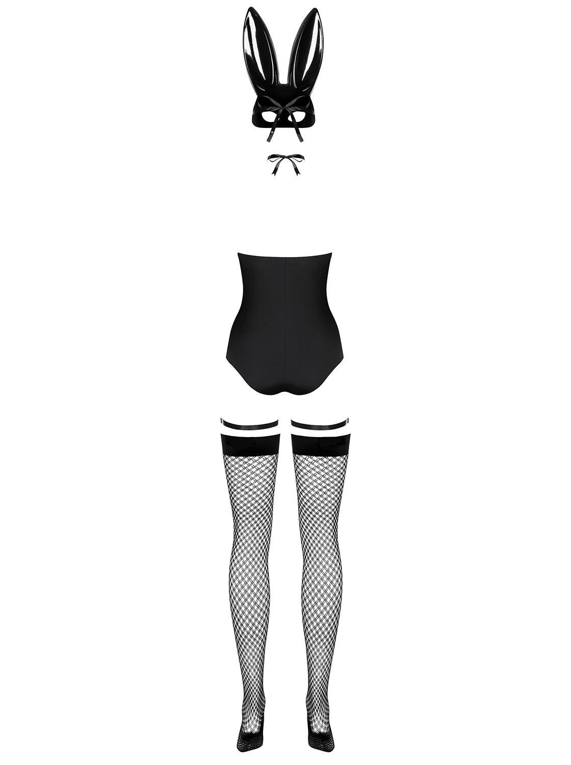 Bunny Costume 4 pcs – Noir