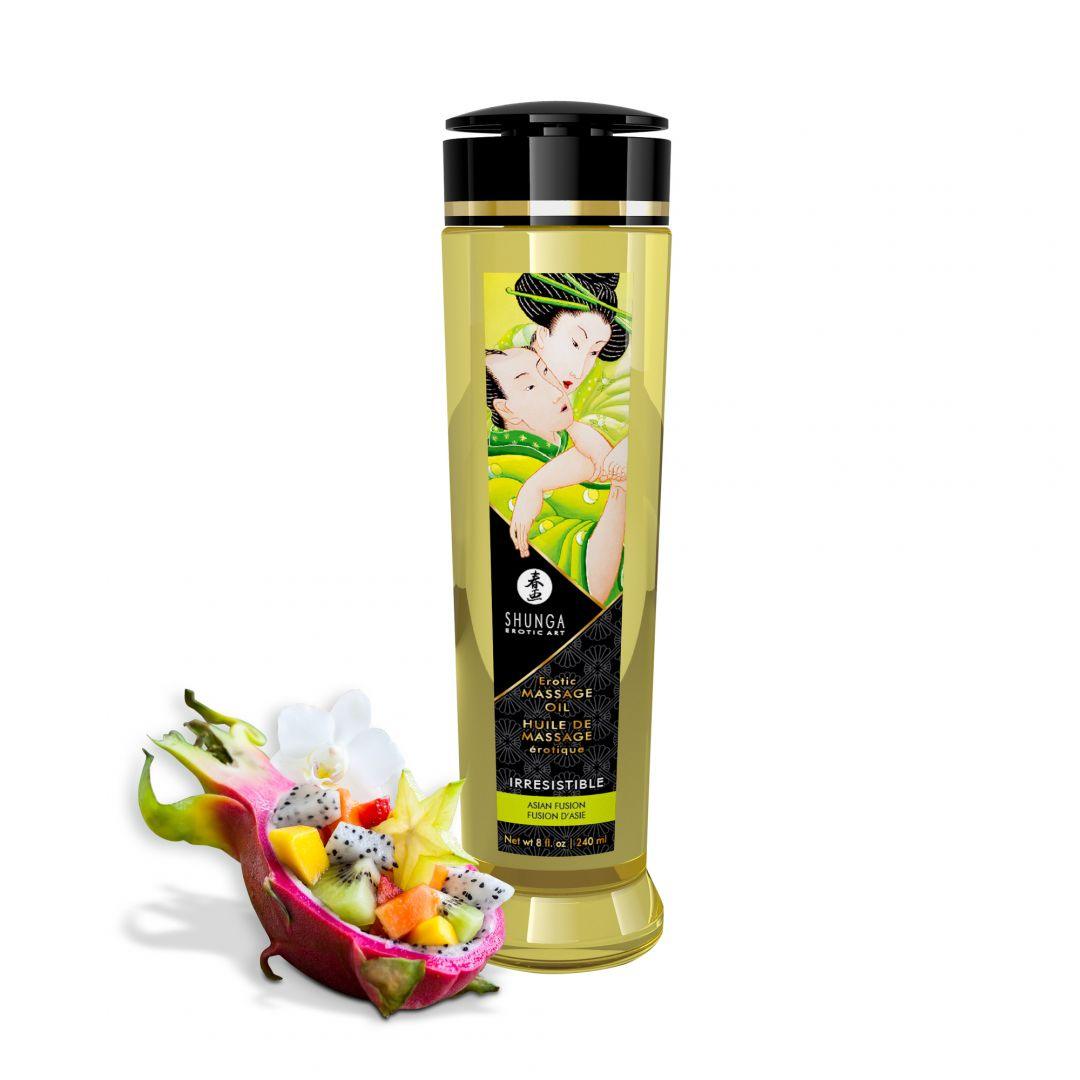 Huile de massage érotique – Fusion d&rsquo;Asie – 240 ml