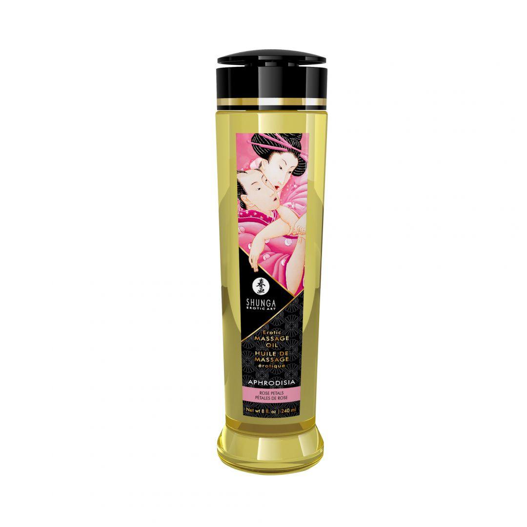 Huile de massage érotique – Aphrodisia – Rose – 240 ml
