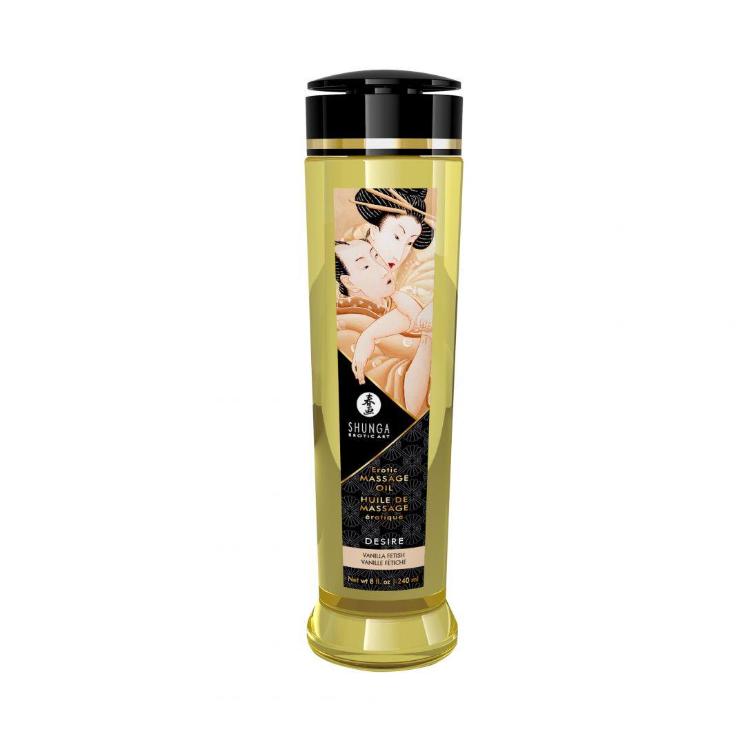 Huile de massage érotique – Désir – Vanille – 240 ml