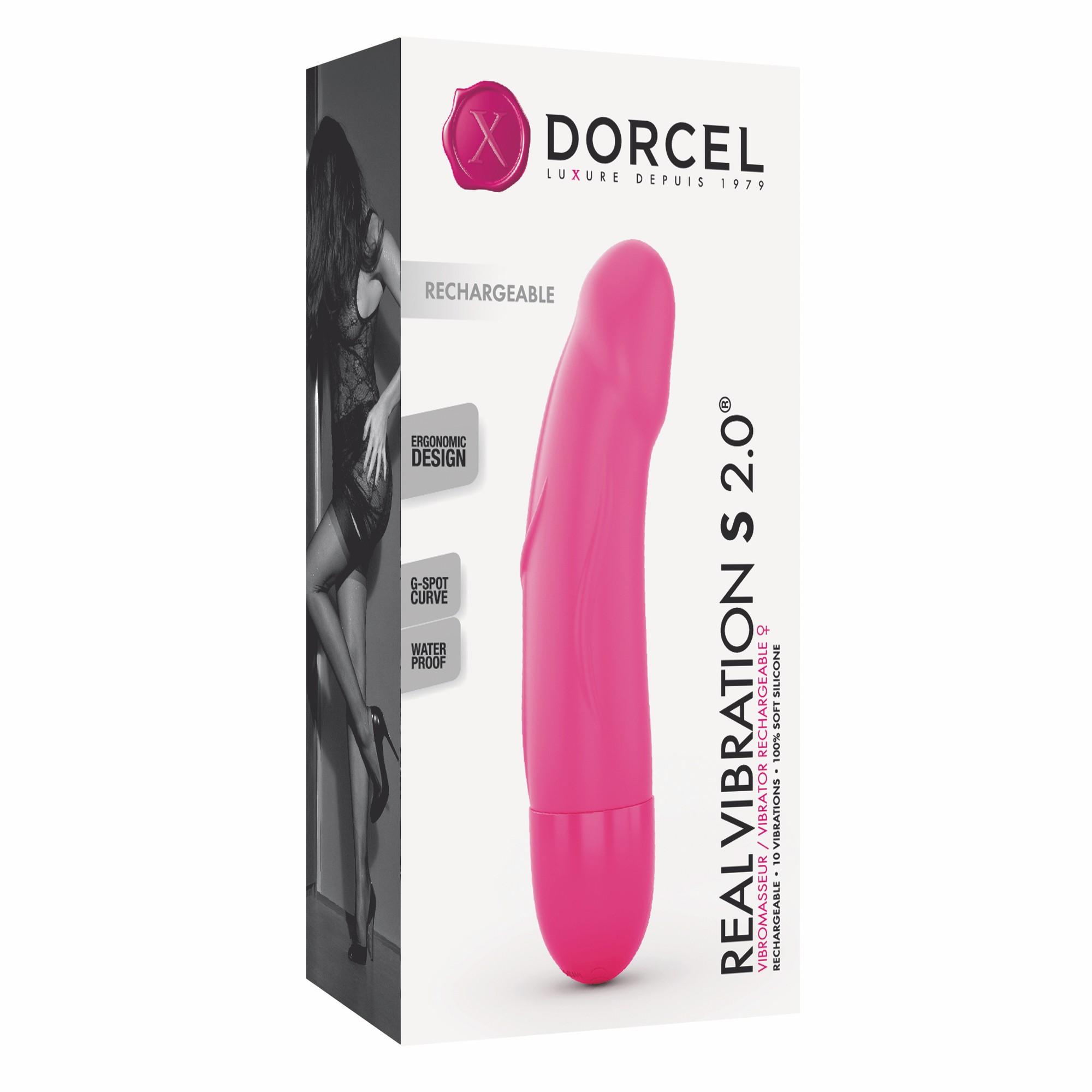 Vibromasseur Real Vibration S 16 cm 2.0 – Rose