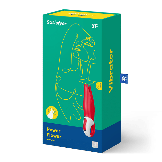 Vibromasseur Satisfyer Vibes Power Flower – Rouge