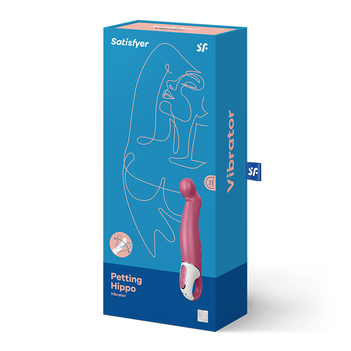 Vibromasseur Satisfyer Vibes Petting Hippo – Rose