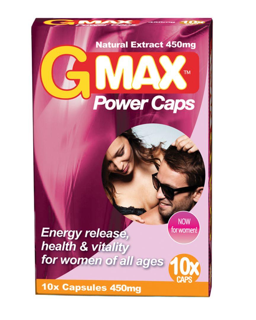 Gmax Perla Rosa Femme – 10 gélules