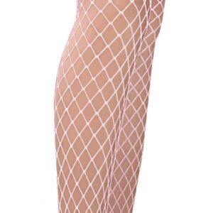 TI019 Collants Résille – Blanc