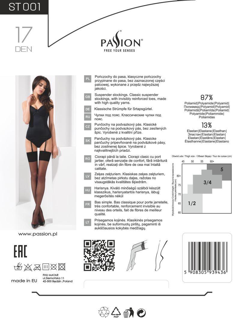 ST001 Bas 17 DEN – Noir