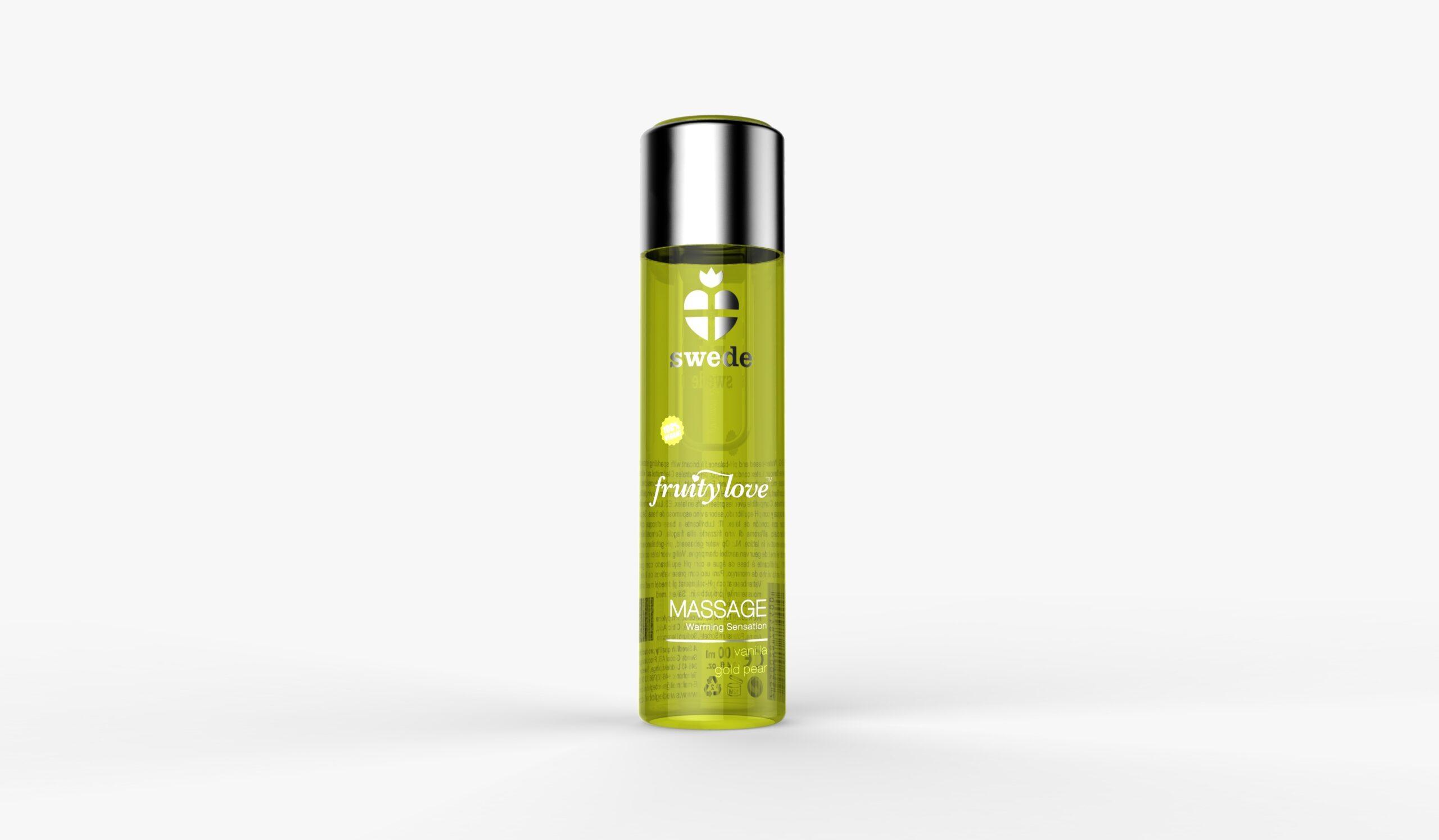 Huile de massage – Vanille Poire – 60 ml