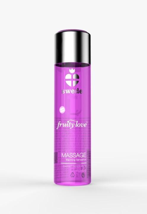 Huile de massage – Framboise Rhubarbe – 120 ml