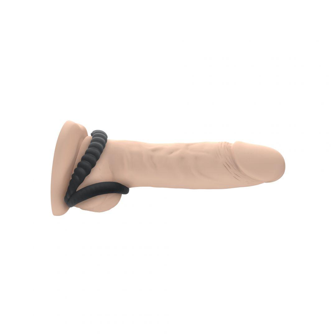 Cockring Dual ring Dorcel – Noir