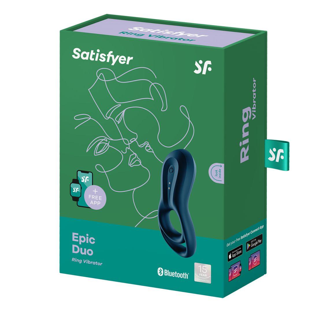 Epic duo – Noir Cockring Satisfyer