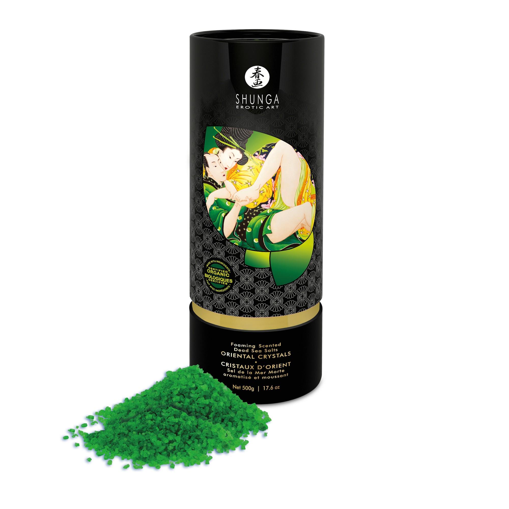 Sel de bain moussant – Cristaux d’orient – Fleur de Lotus BIO