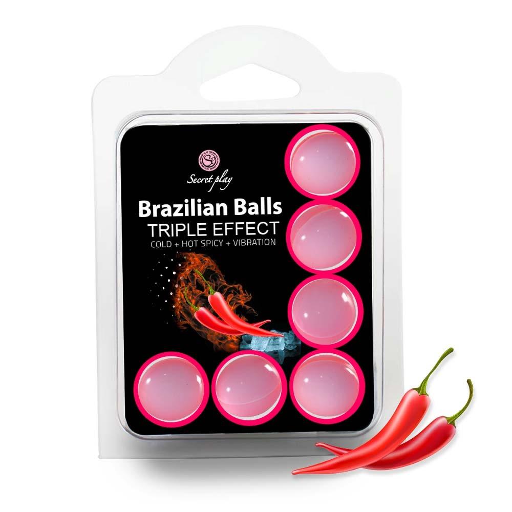 6 Brazilian Balls « Triple effect » 3699-1