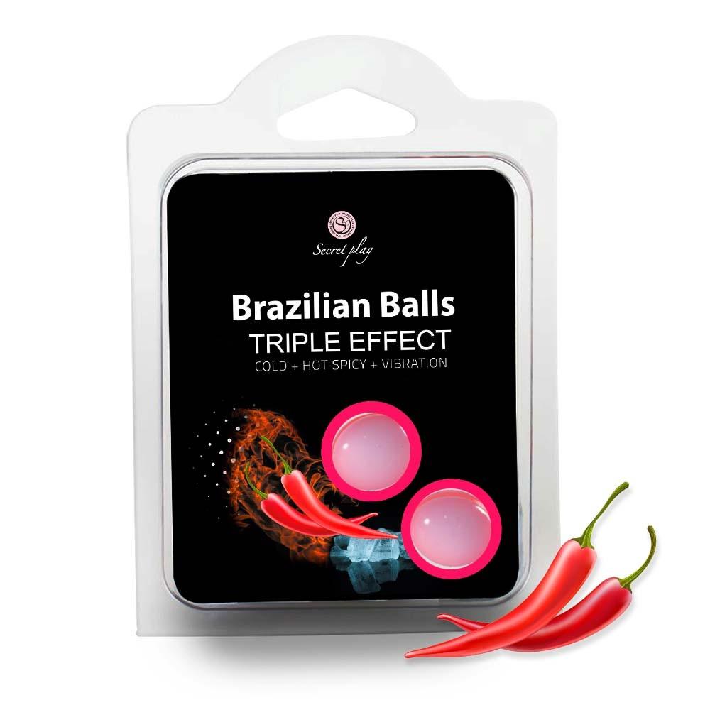 2 Brazilian Balls « Triple effect » 3699