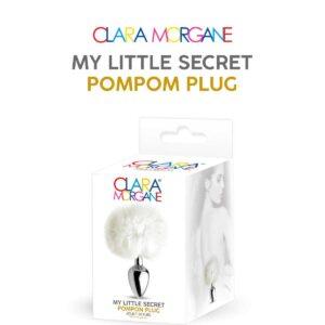 My little secret pompom plug – blanc