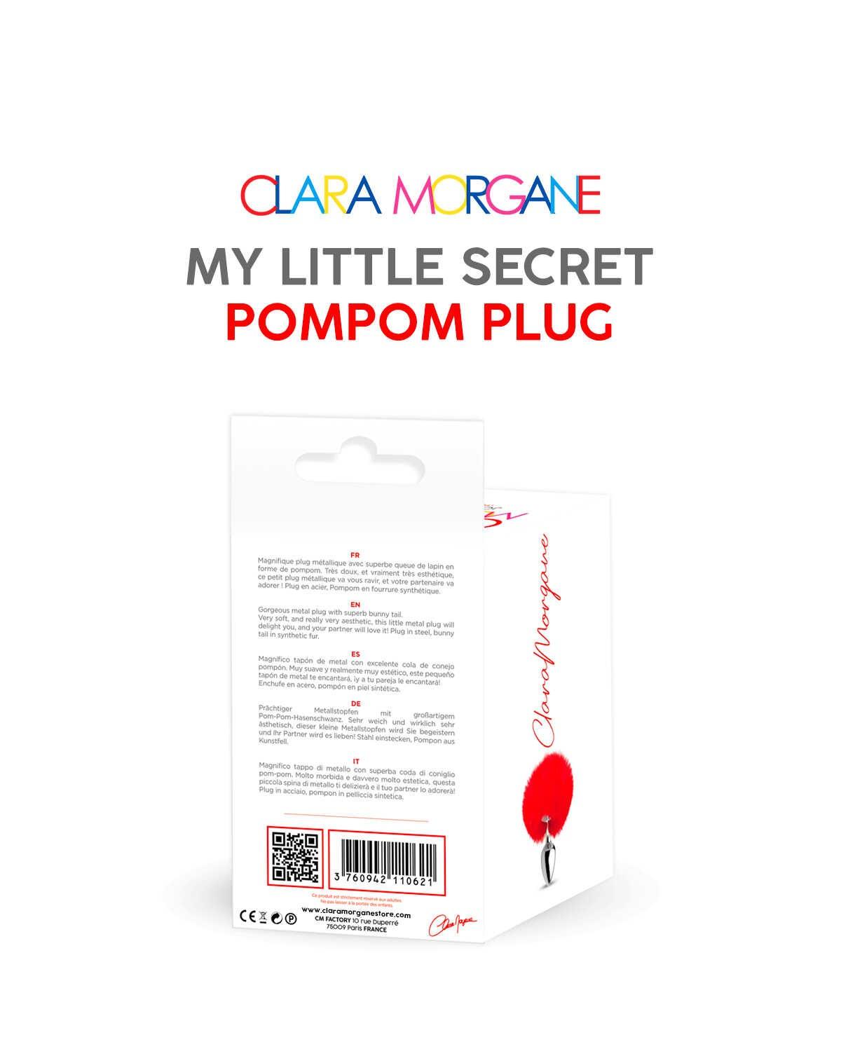 My little secret pompom plug – rouge