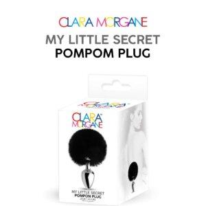 My little secret pompom plug – noir