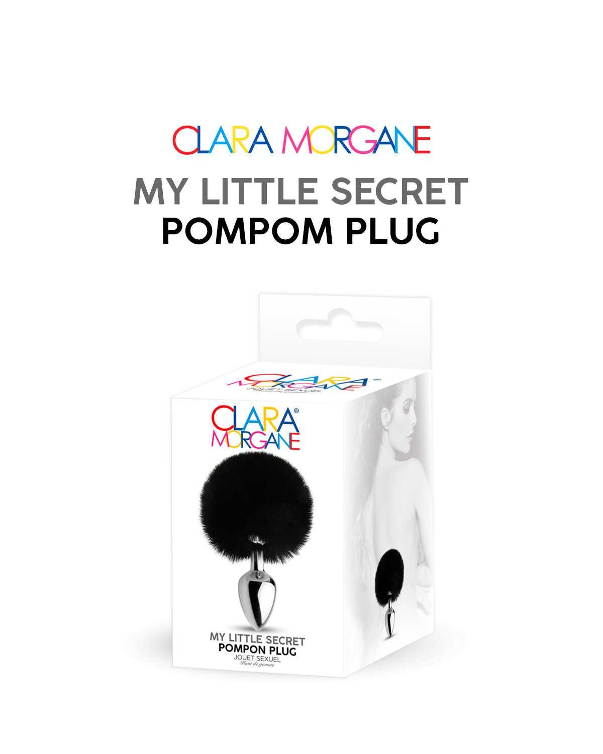 My little secret pompom plug – noir