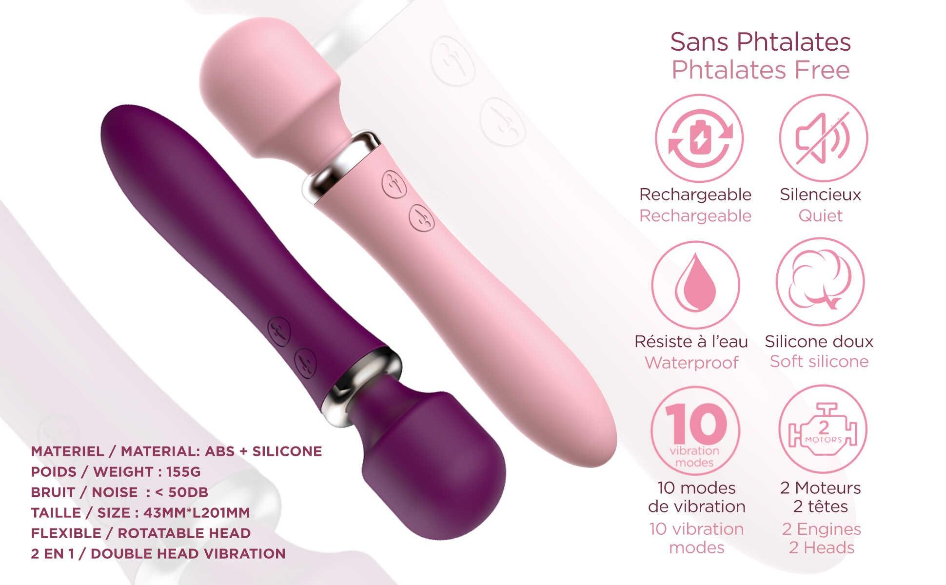 Powerful Wand – Bordeaux