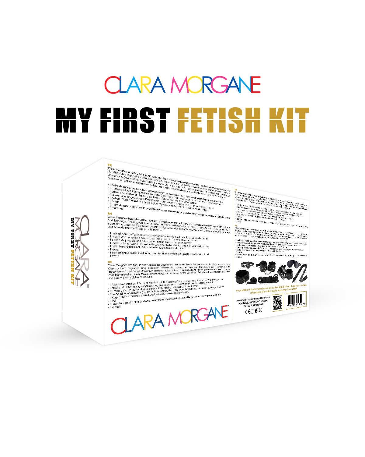My first Fetish Kit Clara Morgane – Noir