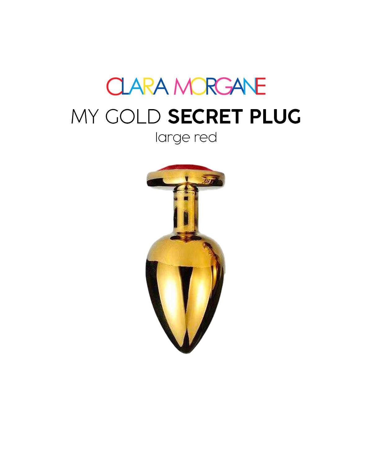 My Gold Secret Plug – Rouge