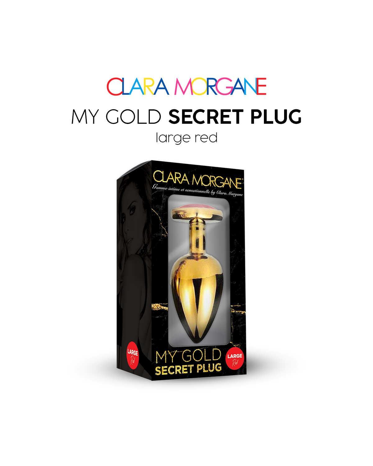 My Gold Secret Plug – Rouge