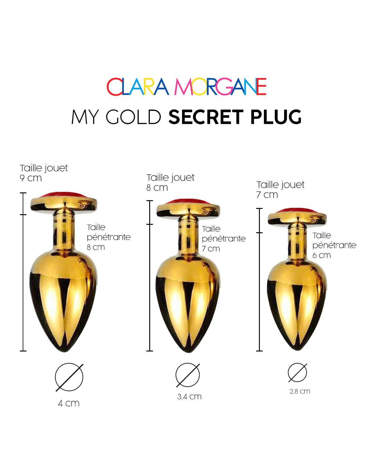 My Gold Secret Plug – Rouge
